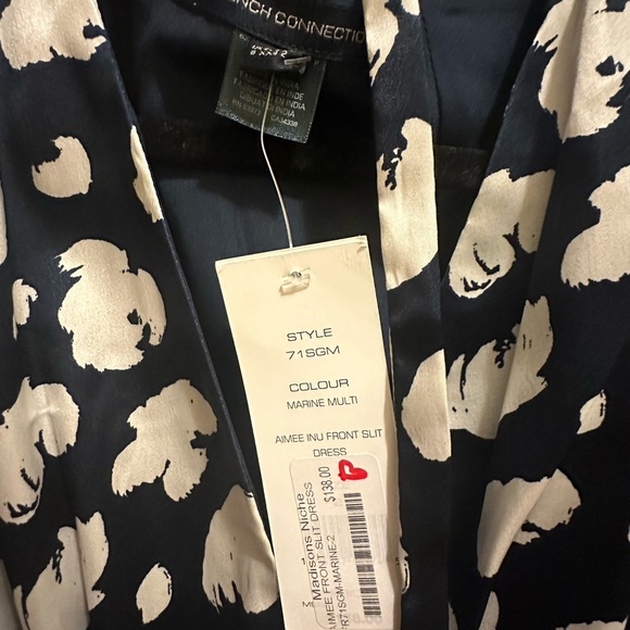 French Connection Marine Multi Dress - Picture 4 of 4